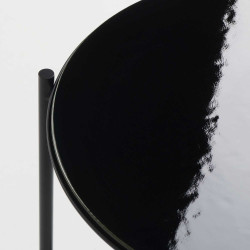 Igram Lamp and Table black