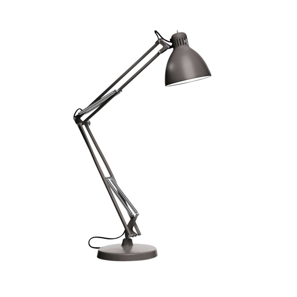 JJ Small T LED sable grey Table Lamp w/ base