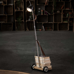 Jules Verne Mobile black Battery Light