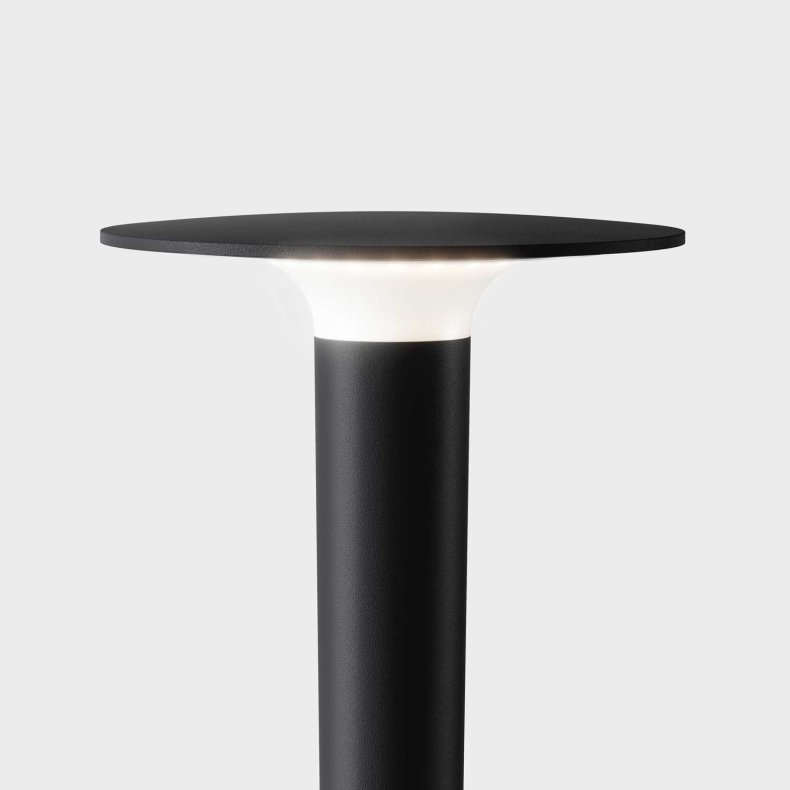 Lix spike solar sort Havelampe