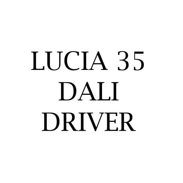 DALI Driver to Lucia �35