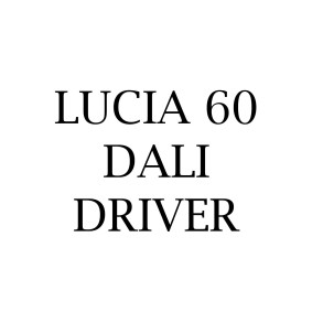 DALI Driver to Lucia �60