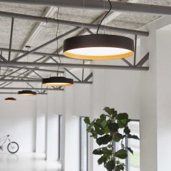 Lucia Sort Guld �45 Loftlampe