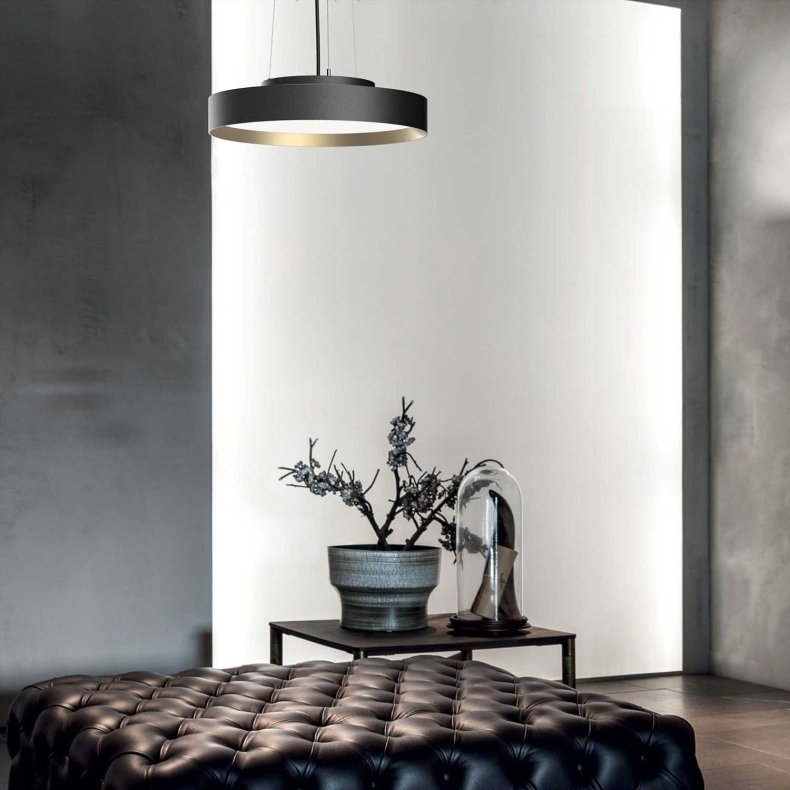 Lucia Svart 35 Taklampa