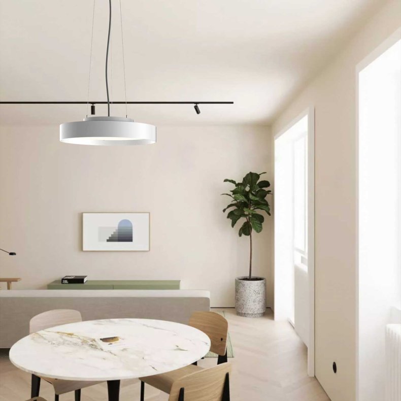 Lucia Lampeoppheng Hvit