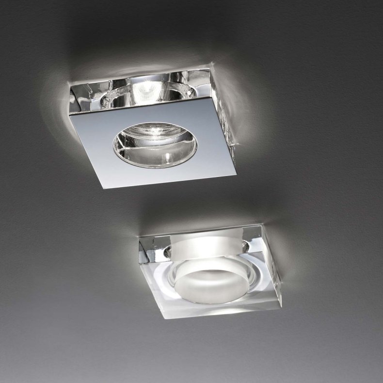 Lui Downlight Crystal / Steel