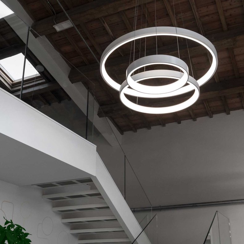 Lunaop white Pendant Light