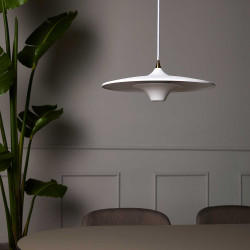 Moja 42 White Pendant Light