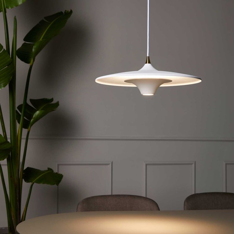 Moja 42 White Pendant Light