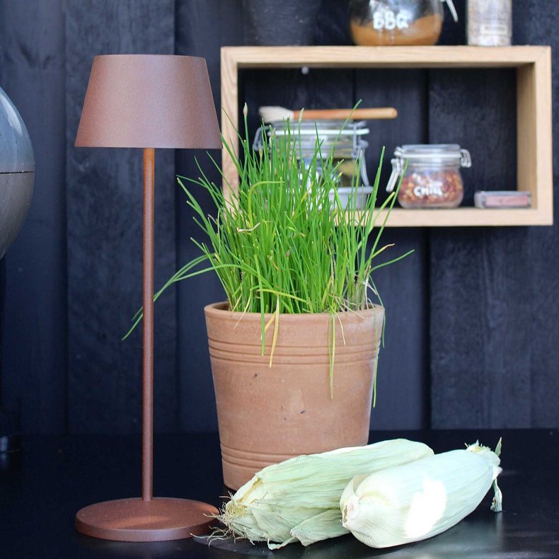 Modi Corten Table Lamp