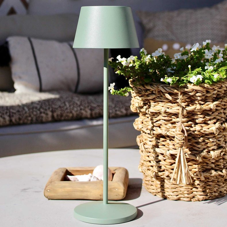 Modi Grn gr Bordlampe