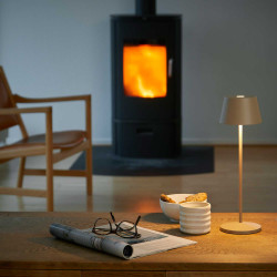 Modi Gr beige Bordlampe