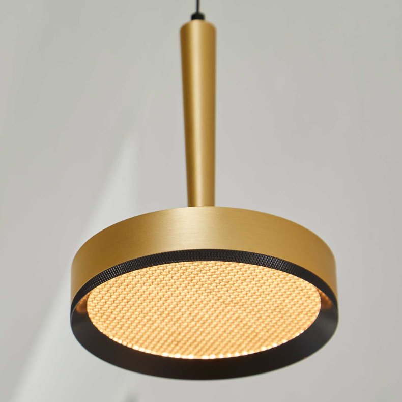 NYX P1 Matt Brass Pendant Light