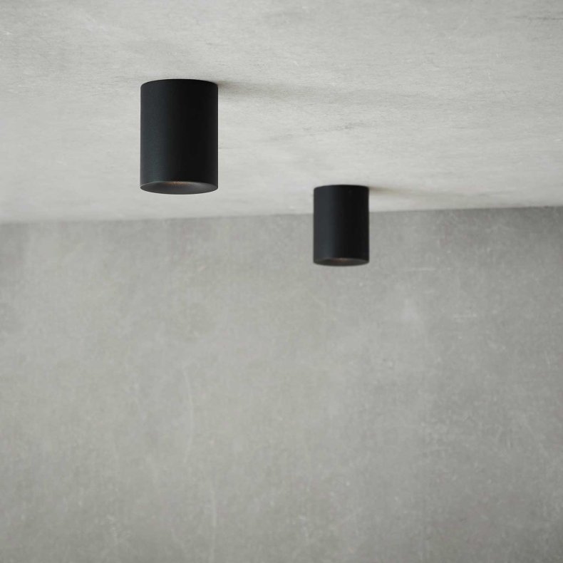 NYX Ceiling Matt Svart Taklampa