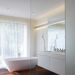 Newton 55 Ceiling Spotlight white