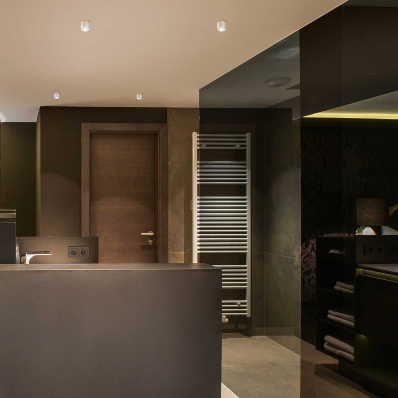 Newton 55 Ceiling Spotlight white