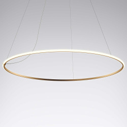 Olympic bronze pendant light - Lampefeber