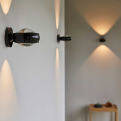 Optic Blank Svart Vgglampa