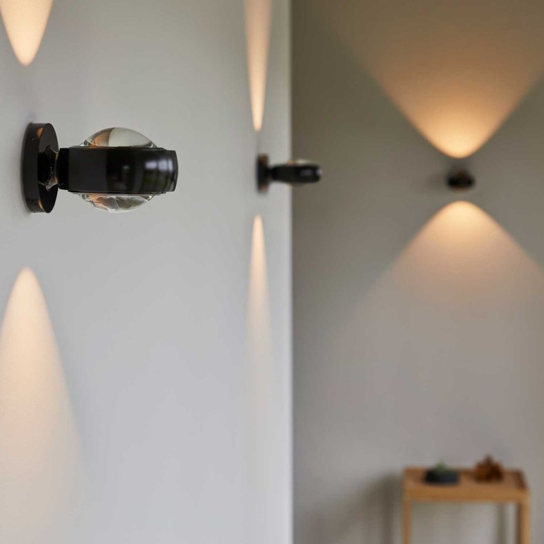 Optic Blank Svart Vgglampa