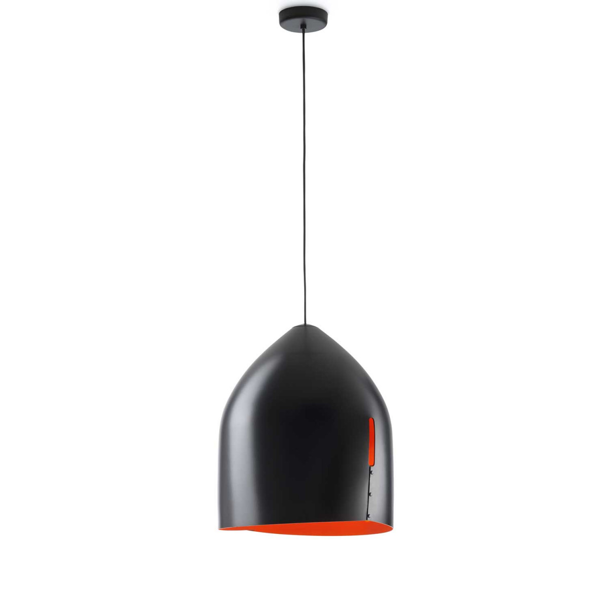String Light Company BPL002 Black Ceiling Plug-In Pendant Lamp with 10-Foot Cord and On/Off Switch