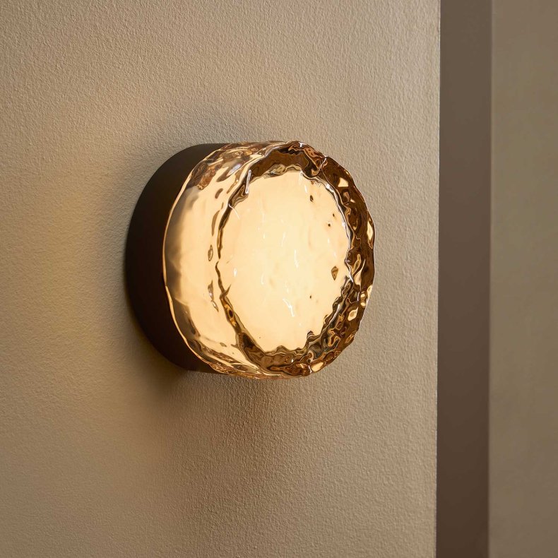 Otto Ice Amber V�glampe/Loftlampe