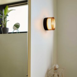 Otto Wave Amber Vgglampa/Taklampa