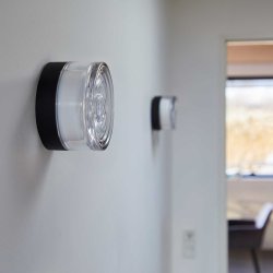 Otto Wave Wall/Ceiling Clear