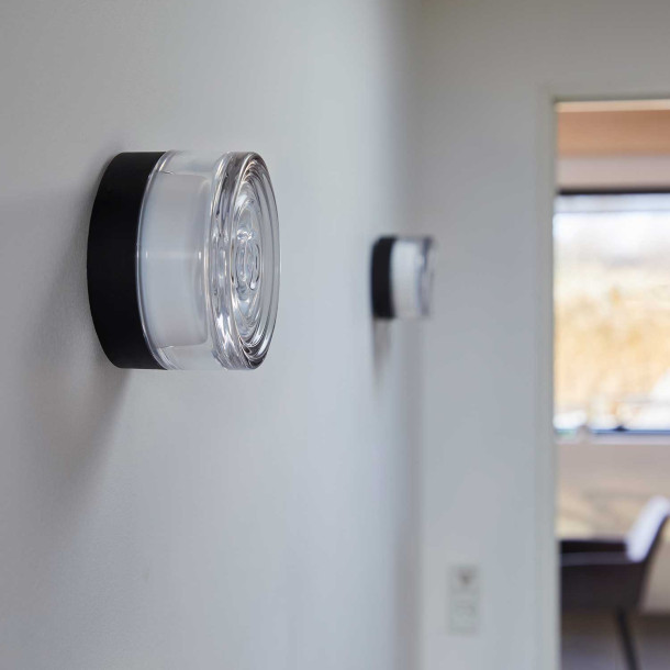 Otto Wave Wall/Ceiling Clear