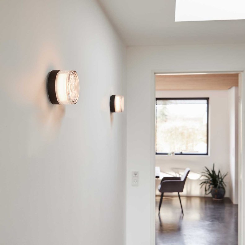 Otto Wave Transparent V�glampe/Loftlampe