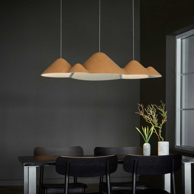 Panorama L Earth Yellow/Grey Pendant Light