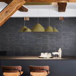 Panorama L Green/Pure Black Pendant Light