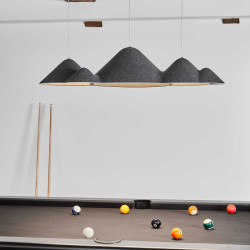 Panorama L Mix Svart/Gr Pendel