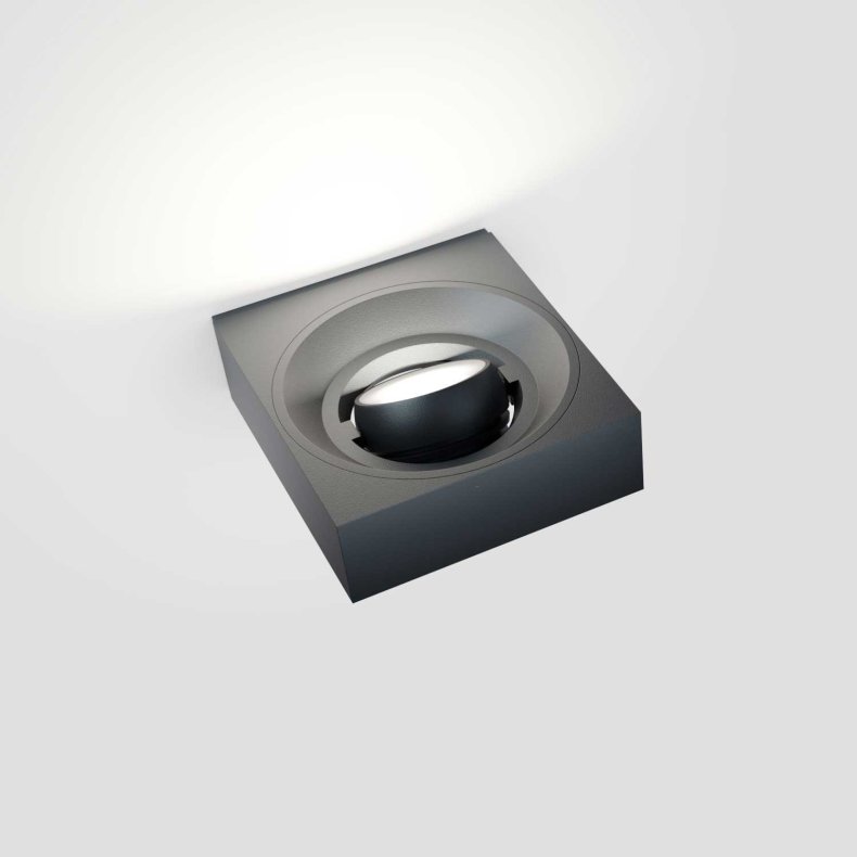 Pip anthracite Outdoor Wall Light