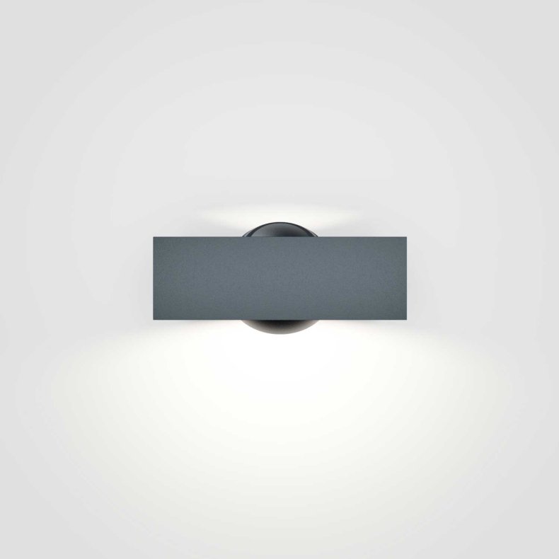 Pip anthracite Outdoor Wall Light