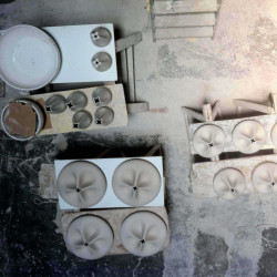 Pleat Box 13 sort/hvid Pendel