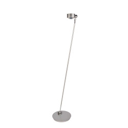 Puk matt krom Golvlampa Mini 125cm
