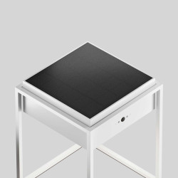 Qua IP65 hvit Batteridrevet Lampe