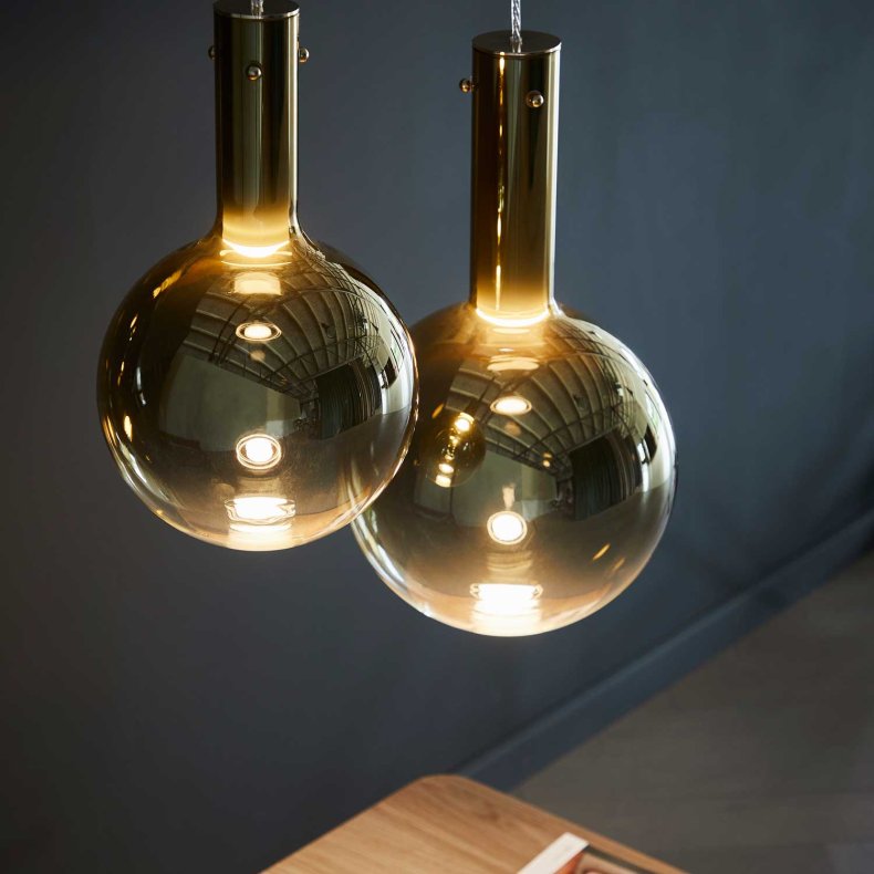 Raindrop 20 Gold Pendant Light
