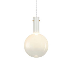 Raindrop 20 White Pendant Light