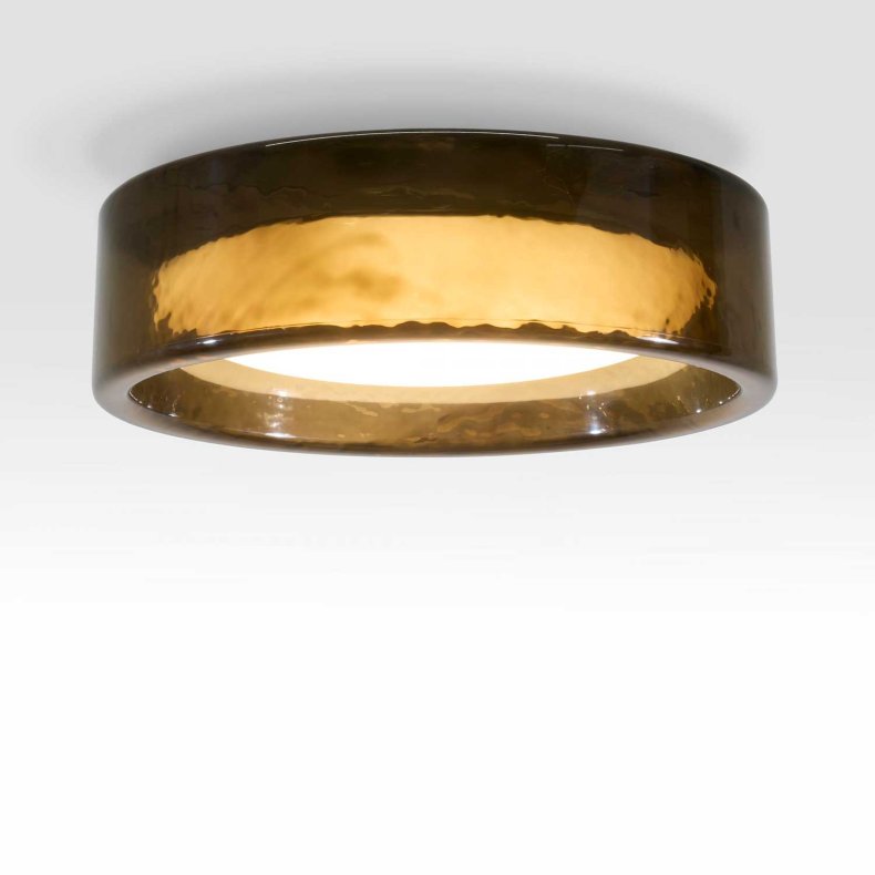 Ringo C Dark Smoked Ceiling Light