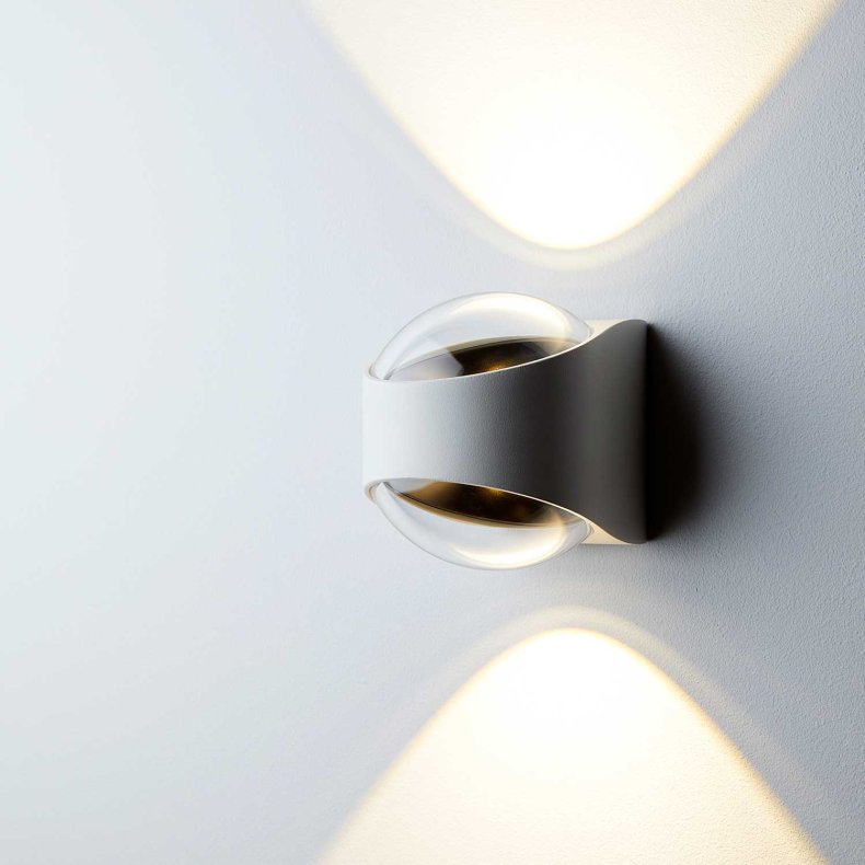 Saga Hvid IP65 Vglampe