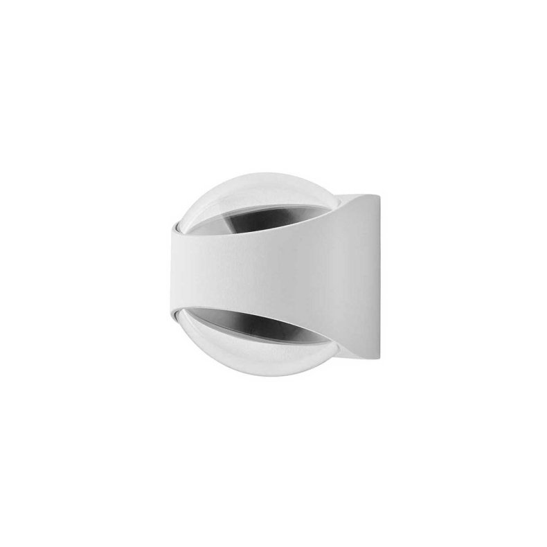 Saga White IP65 Wall Light 