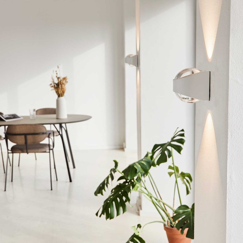 Saga Hvid IP65 Vglampe