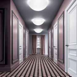 Semisfera Vgglampa/Taklampa