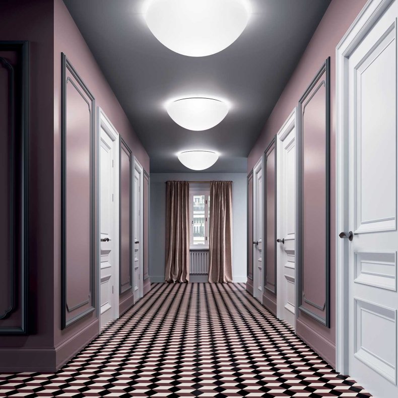 Semisfera Vgglampa/Taklampa