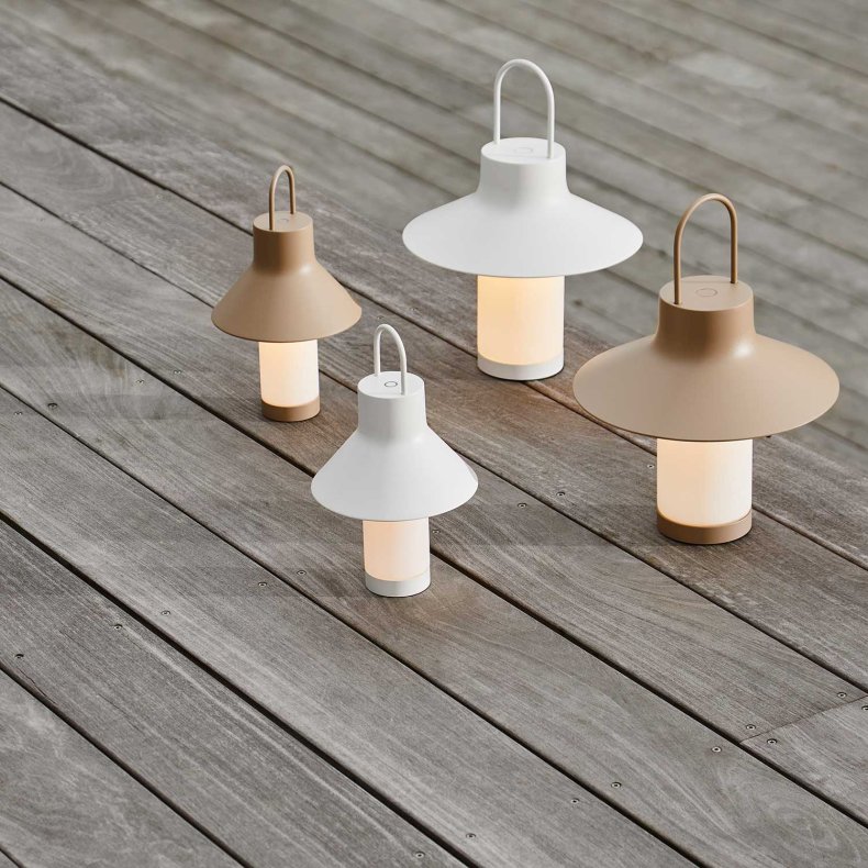 Shadow Small Hvid Bordlampe