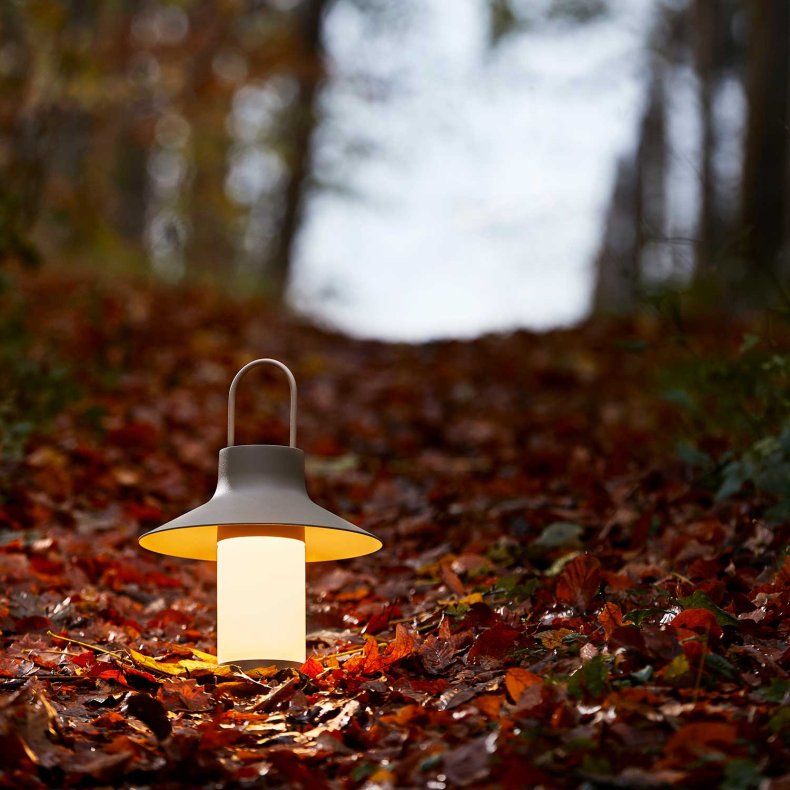 Shadow Large Grbeige Bordlampe