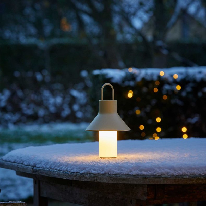 Shadow Small Gr beige Bordslampa