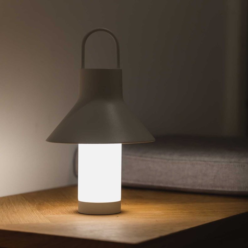 Shadow Small Gr beige Bordslampa