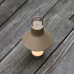 Shadow Small Gr beige Bordslampa